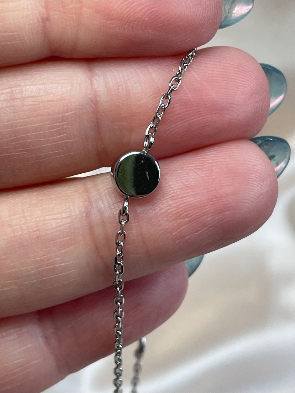 Kate Spade Set In Stone Solitaire Bracelet in SIlver - NWT $58 MSRP - Picture 6 of 8